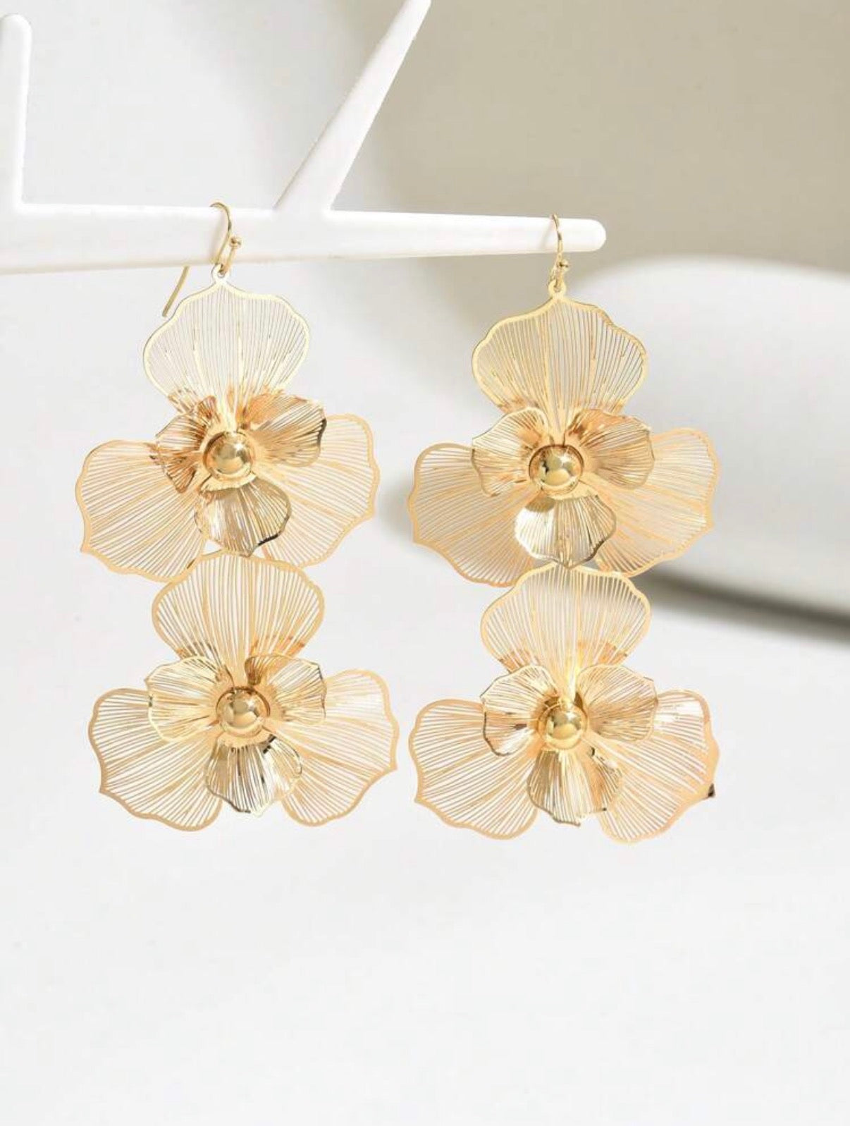 Mila – Pendientes Flor XL
