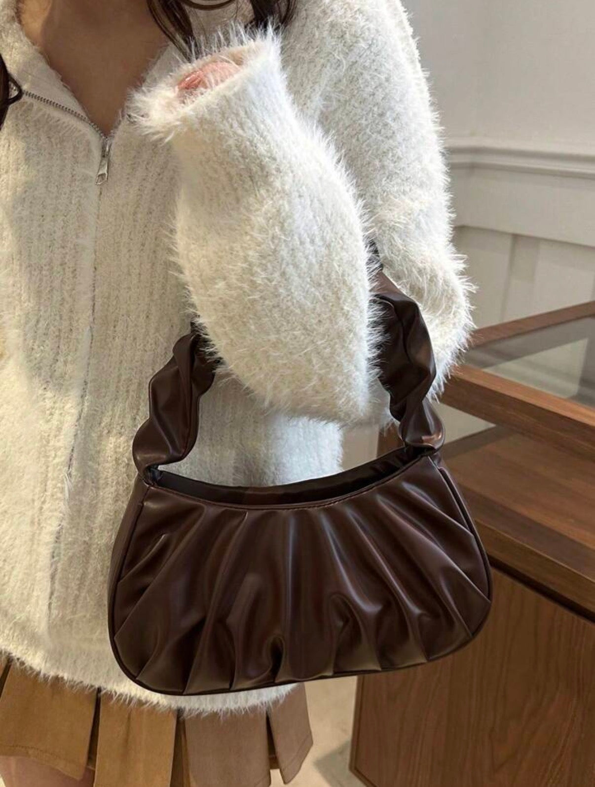 Elena – Bolso de Mano Animal Print