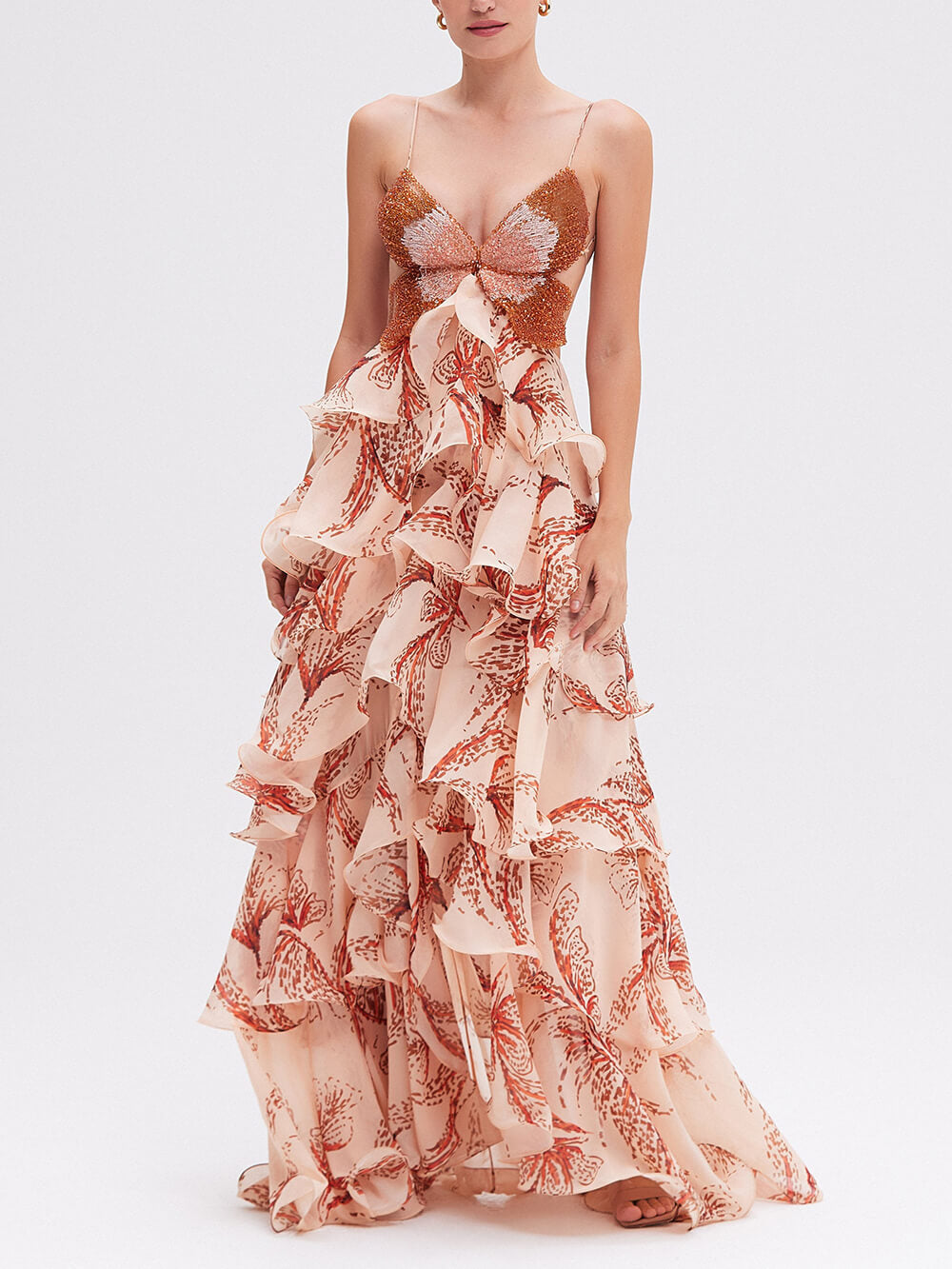 Medina | Abito Maxi Papillon Signature
