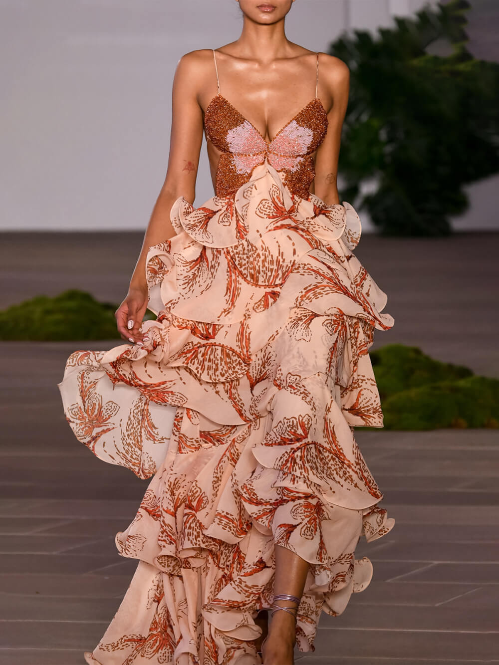 Medina | Abito Maxi Papillon Signature