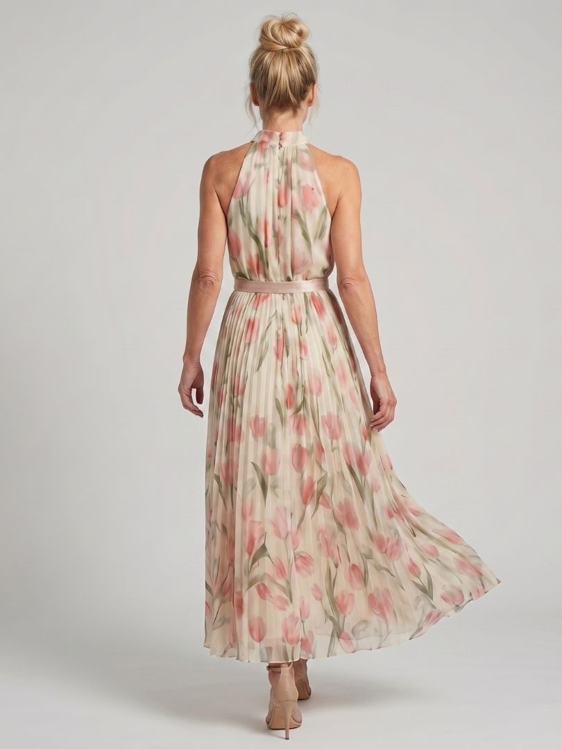 Aurelle | Abito Midi a Fiori