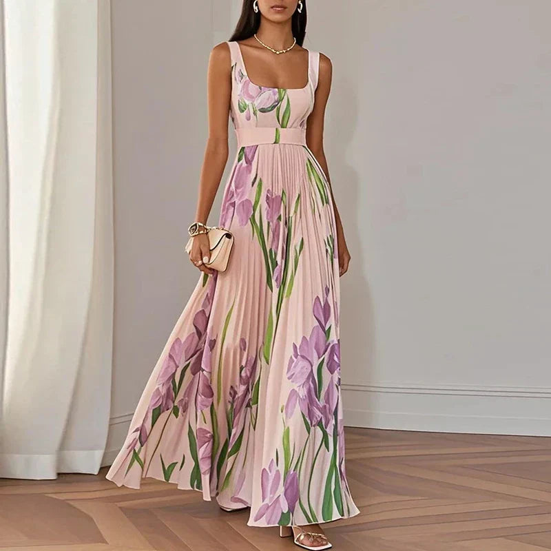 Oriana | Abito Maxi A-Line Floreale
