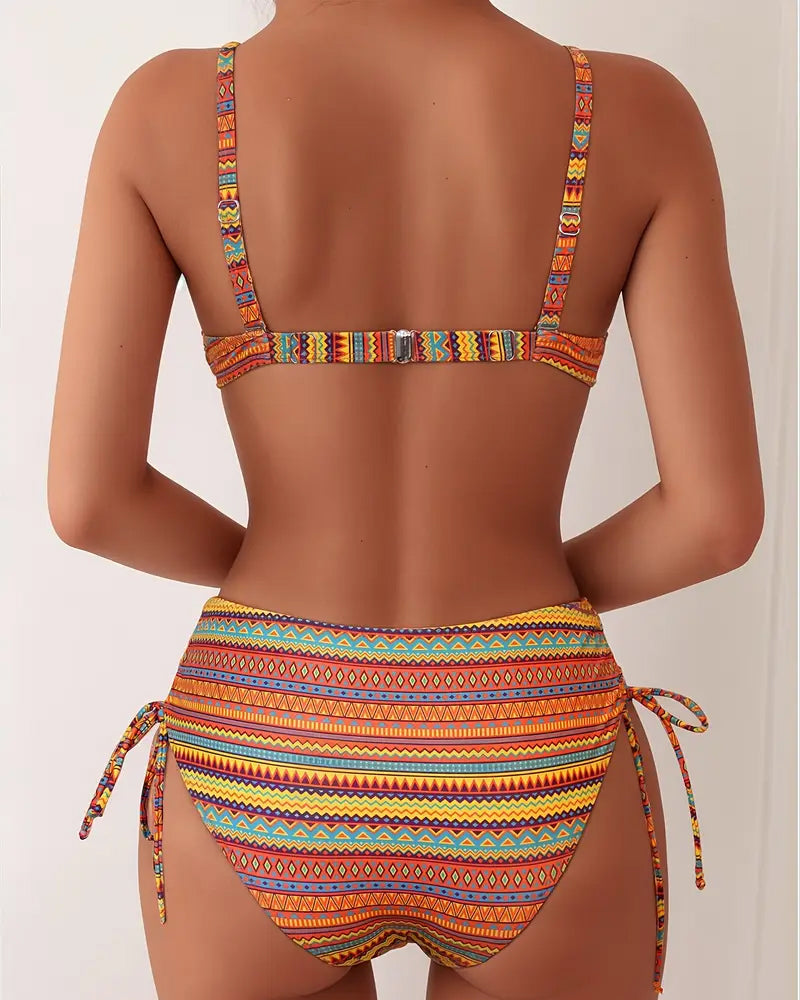 Giulia | Bikini Due Pezzi Rigato