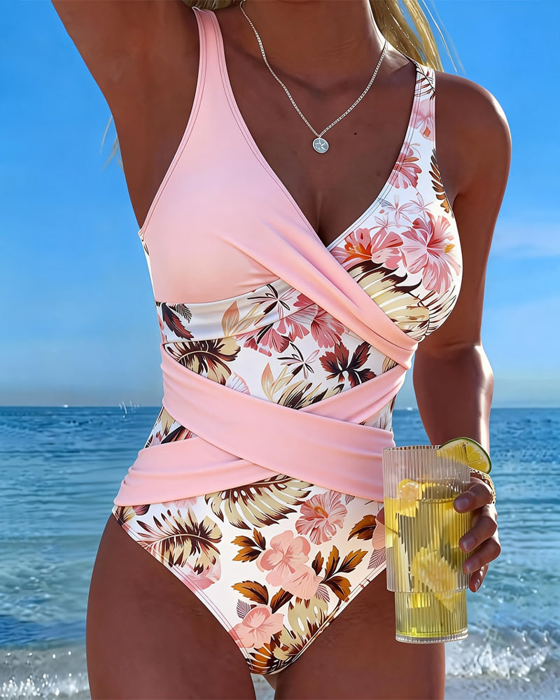 Valentina | Costume Floreale Contrasto