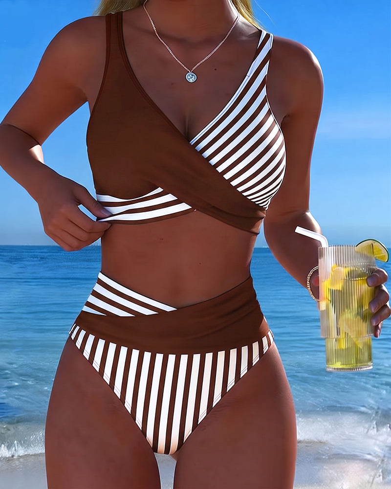 Chiara | Bikini Incrociato Stampato