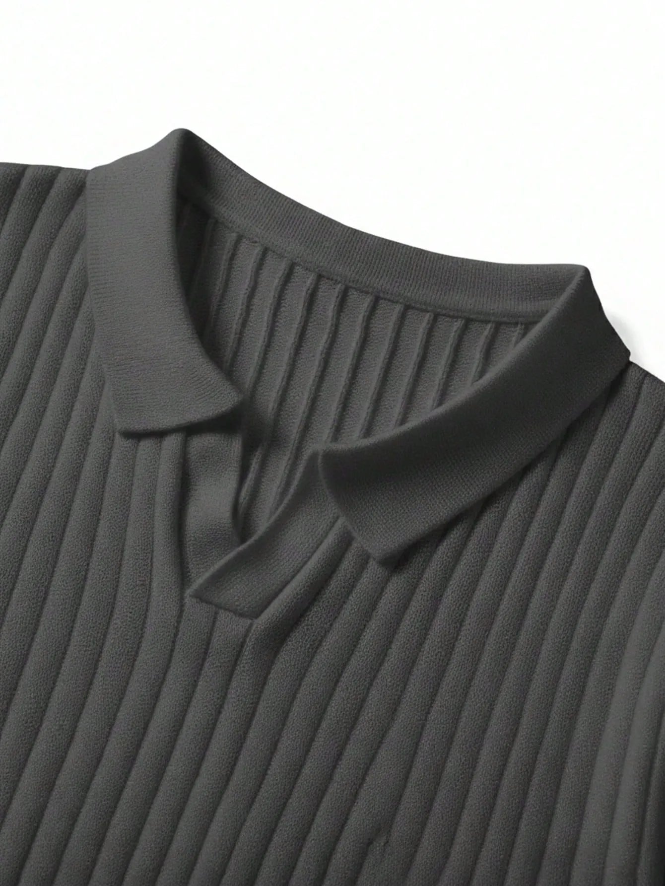 Polo Bréscia – Cuello Aviador Acanalado