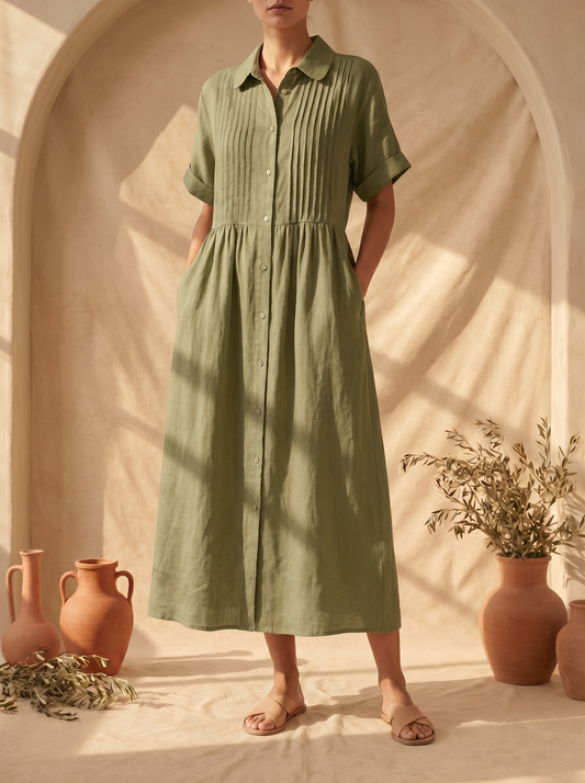 Lysandra | Abito a Camicia Leggero ed Estivo