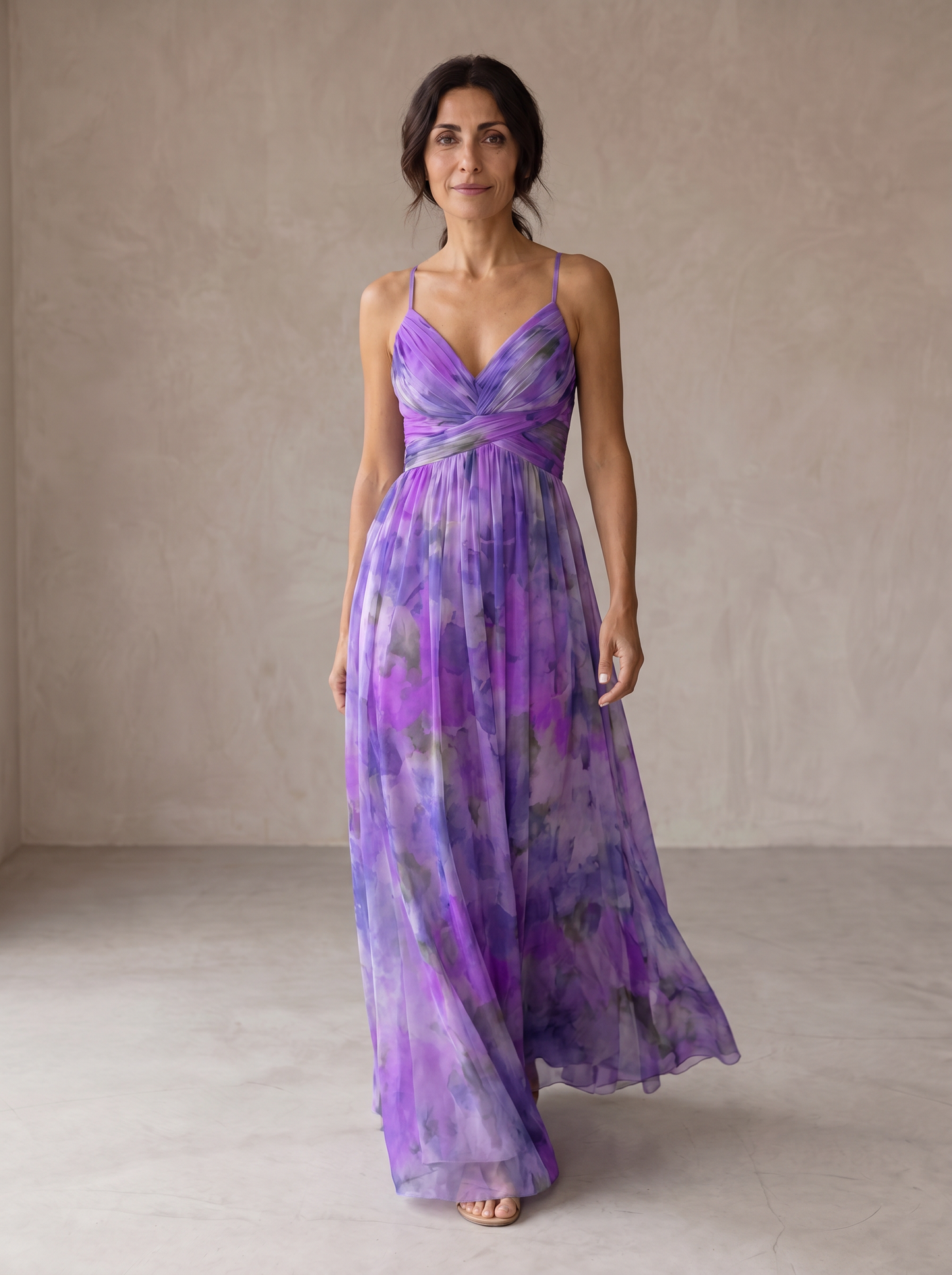 Eloise | Incantevole Maxi-Abito con Stampa Floreale