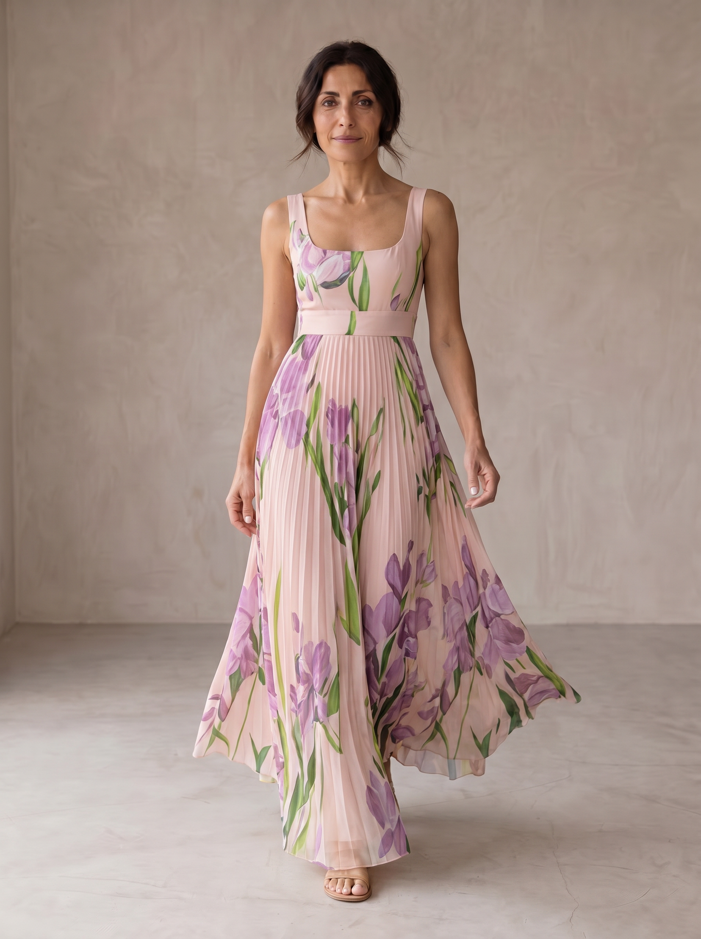 Oriana | Abito Maxi A-Line Floreale