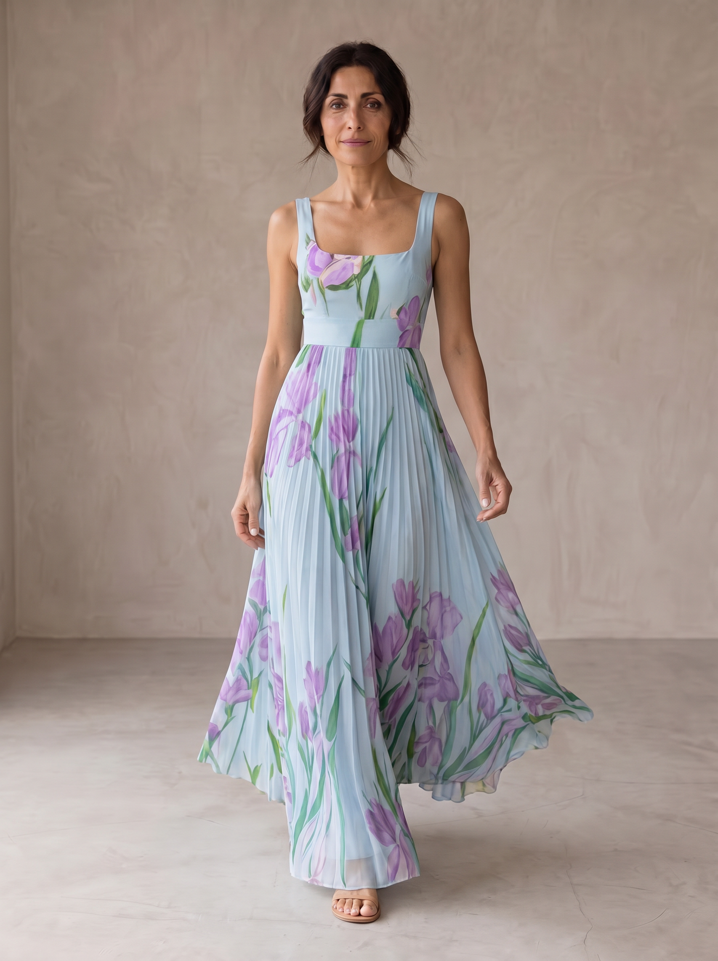 Danila | Abito Maxi A-Line Floreale