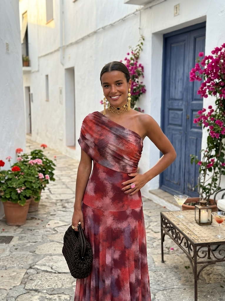 Carla | Abito maxi elegante e semplice