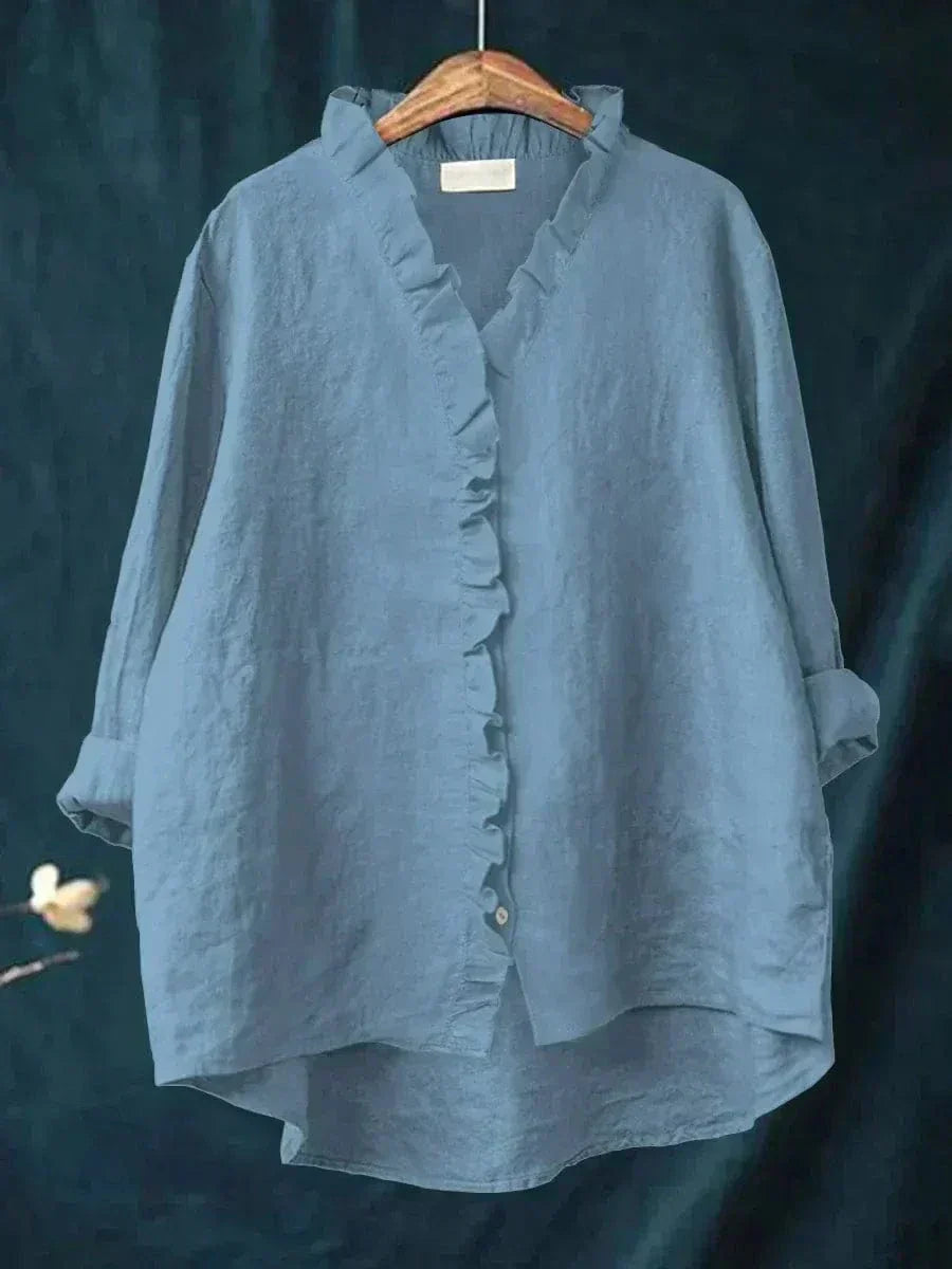 Eline | Elegante Blusa de Verano de Lino