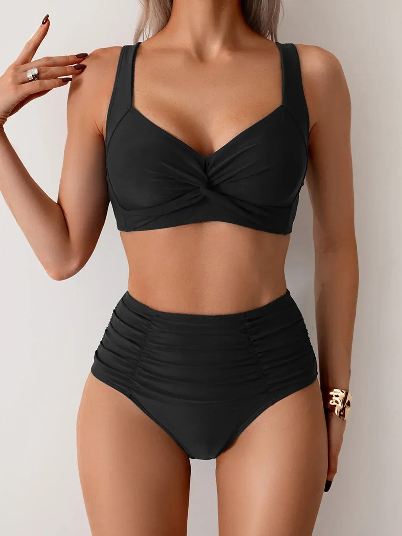 Siena | Bikini Modellante a Vita Alta