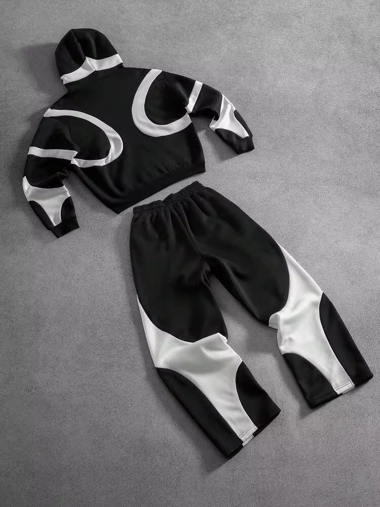 Rocco – Chándal Estampado Gráfico B/N