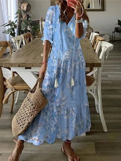 Luna | Abito Boho Senza Sforzo