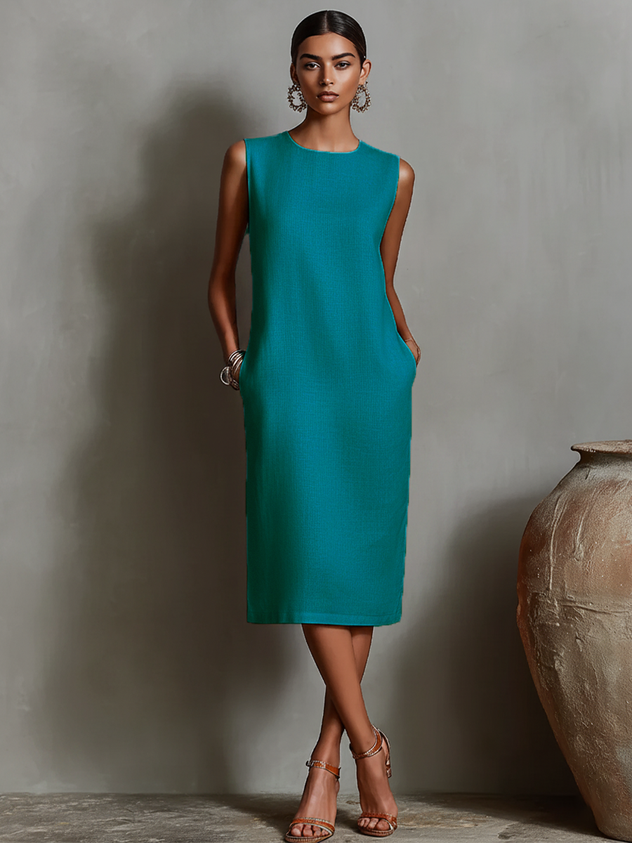 Maureen | Abito Midi con Tasche